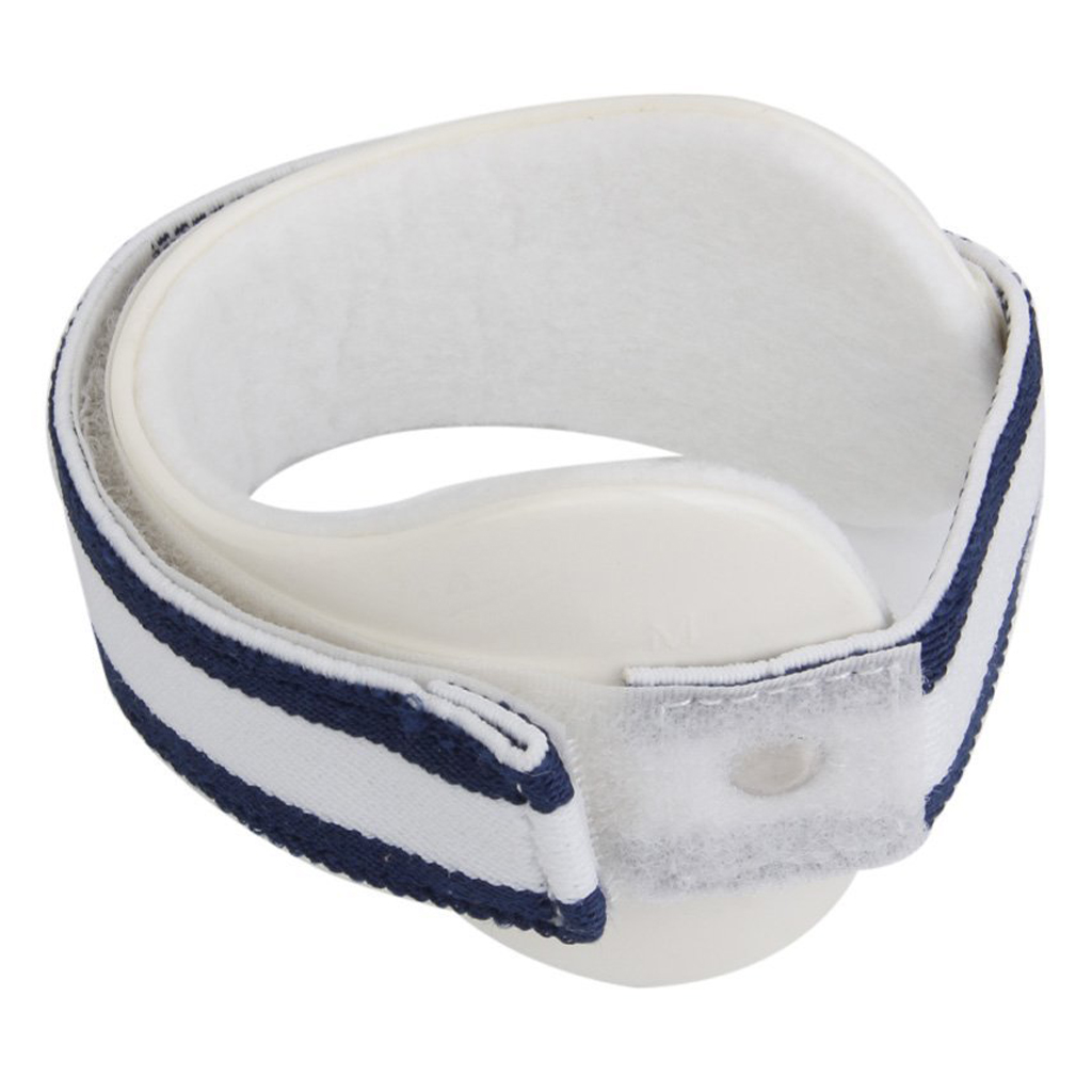 1pc Adjustable Tennis Elbow Support Epicondylitis Clasp Pain Relief White9395