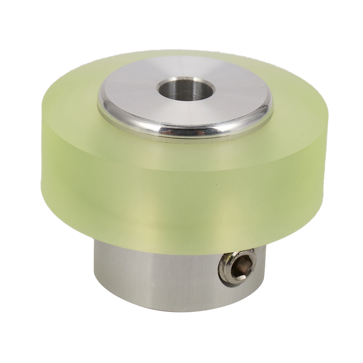Aluminum Polyurethane Industrial Encoder Wheel Measuring Wheel For Measuring Rotary Ge3414