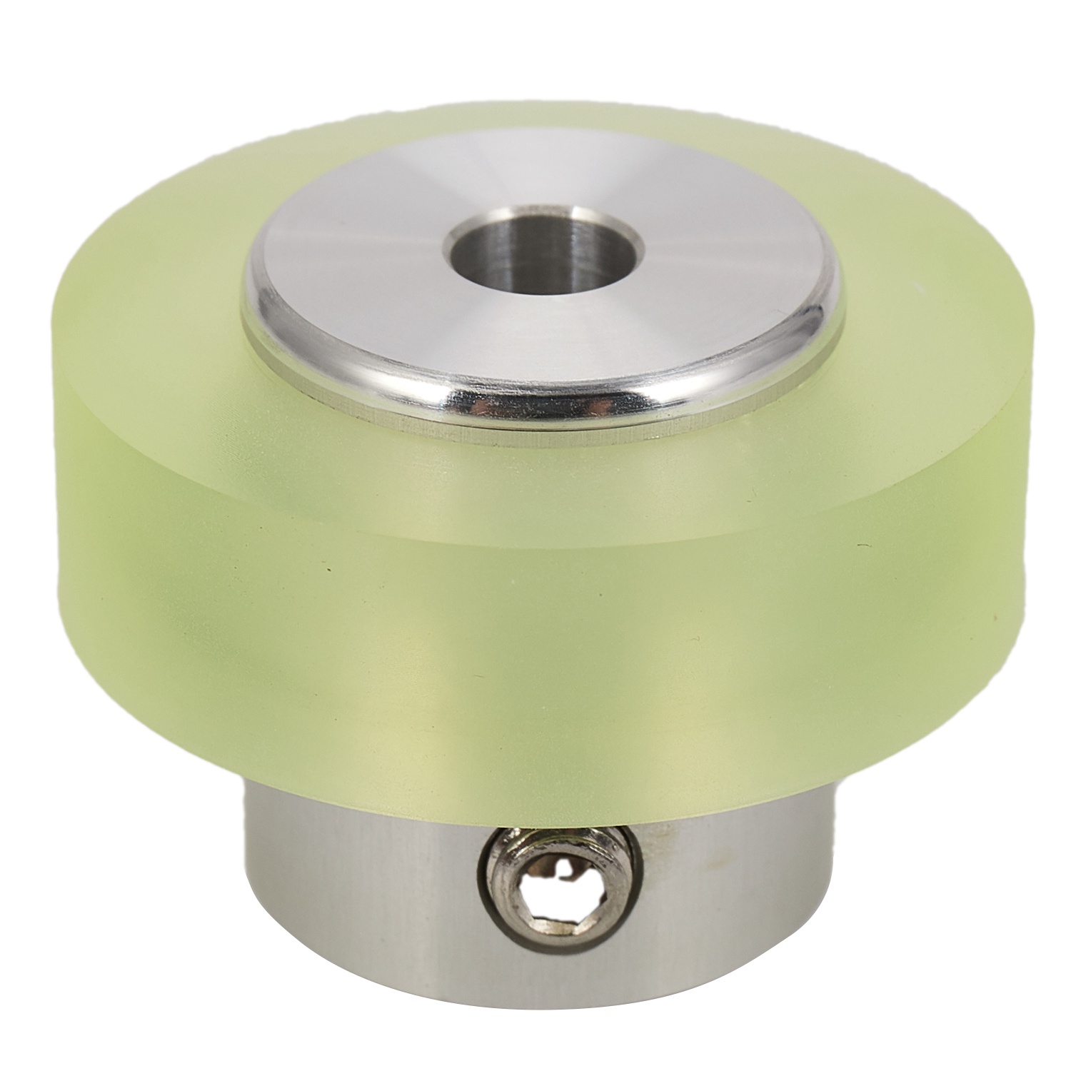 Aluminum Polyurethane Industrial Encoder Wheel Measuring Wheel For Measuring Rotary Ge3414