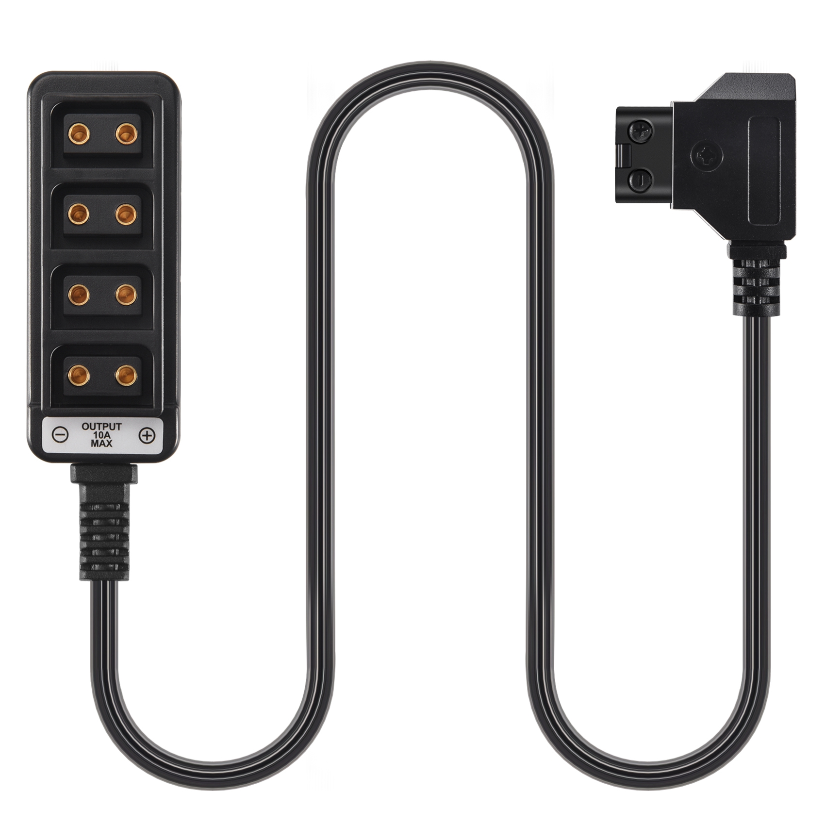 Adaptateur D-Tap Vers 4 P-Tap - Splitter Alimentation Pour Accessoires Photo Vidéo, 60 Cm