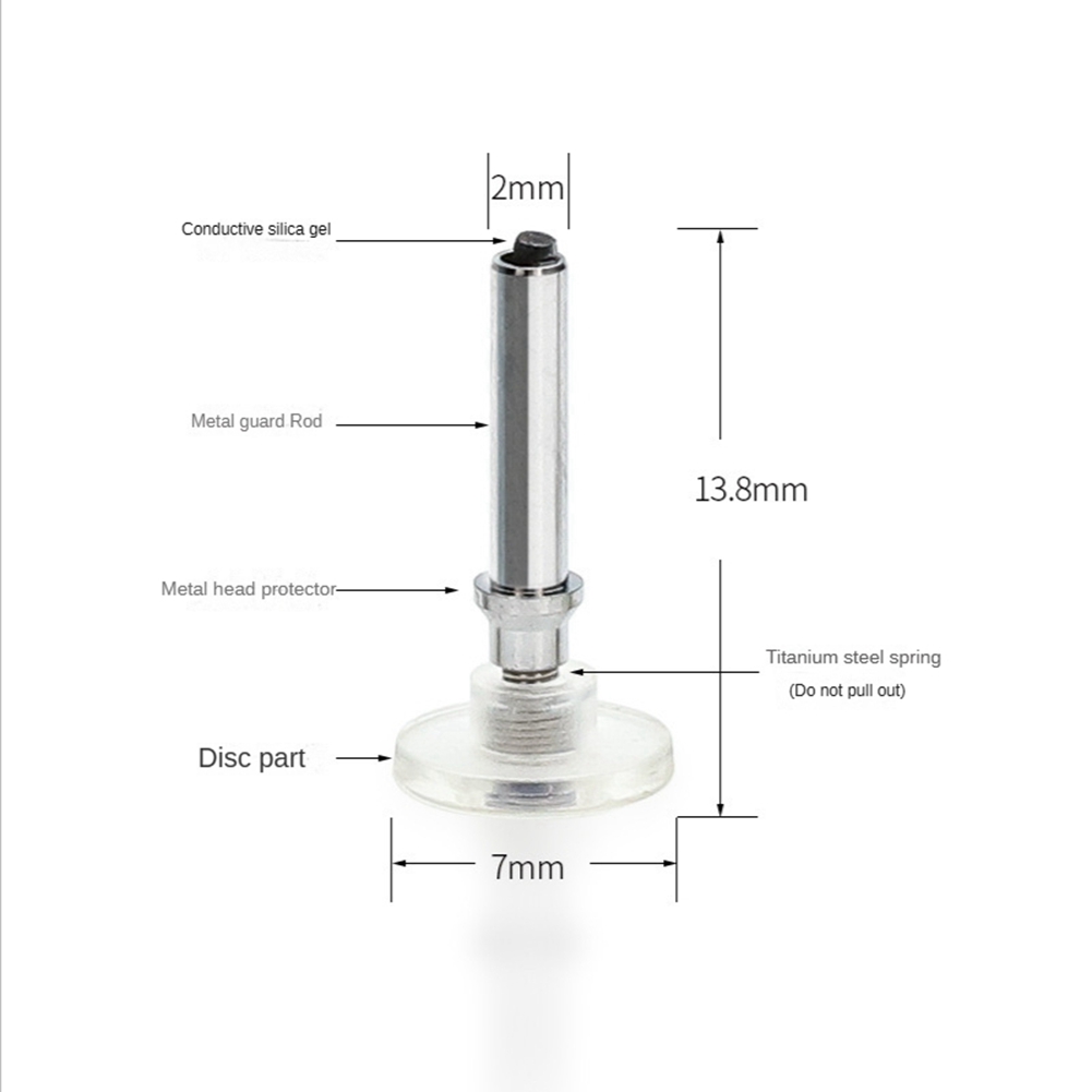 Universal Stylus Pen Transparent Disc Kapazitiver Bildschirm Touch Pen3631 - Bild 21 von 21