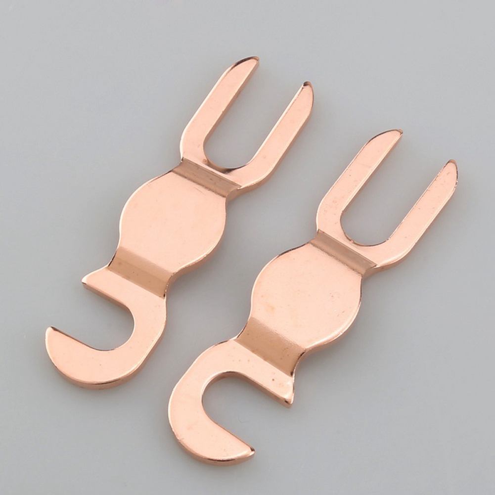 Cavo altoparlante audio HiFi collegamento post bridge 5N KTV altoparlante jumper U fork7145 - Foto 5 di 12