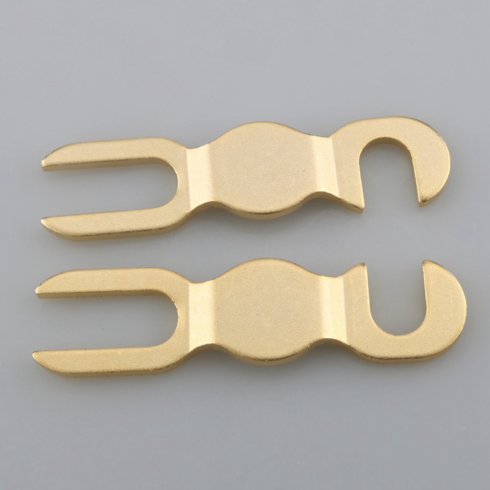 Cavo altoparlante audio HiFi collegamento post bridge 5N KTV altoparlante jumper U fork7145 - Foto 8 di 12