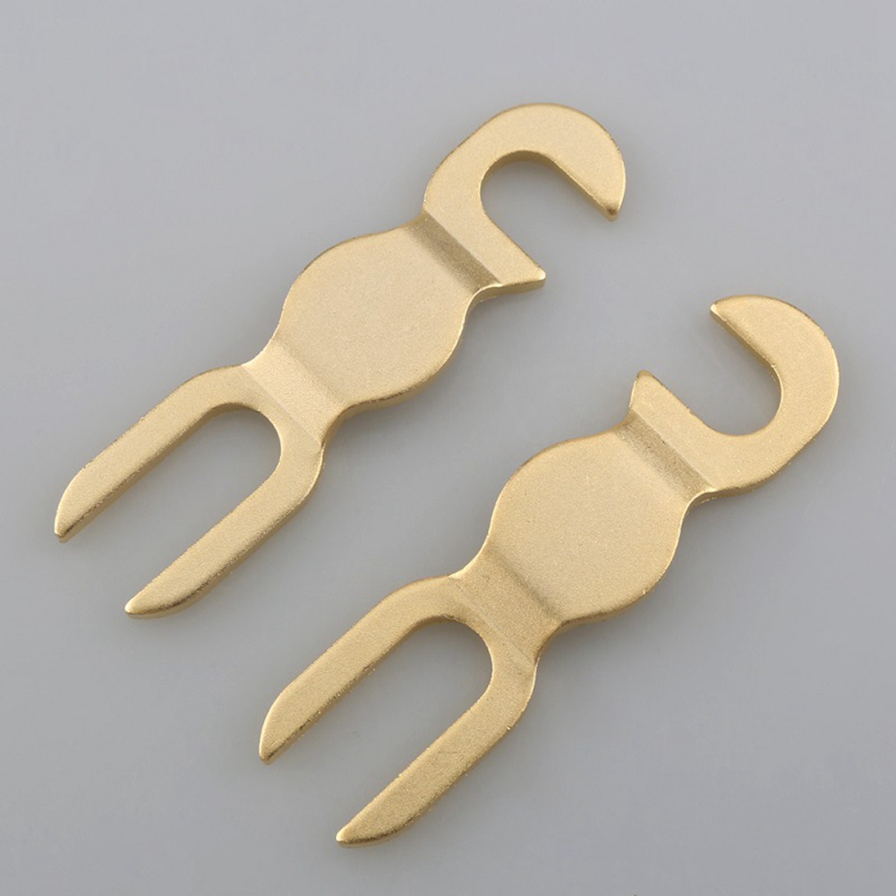 Cavo altoparlante audio HiFi collegamento post bridge 5N KTV altoparlante jumper U fork7145 - Foto 9 di 12