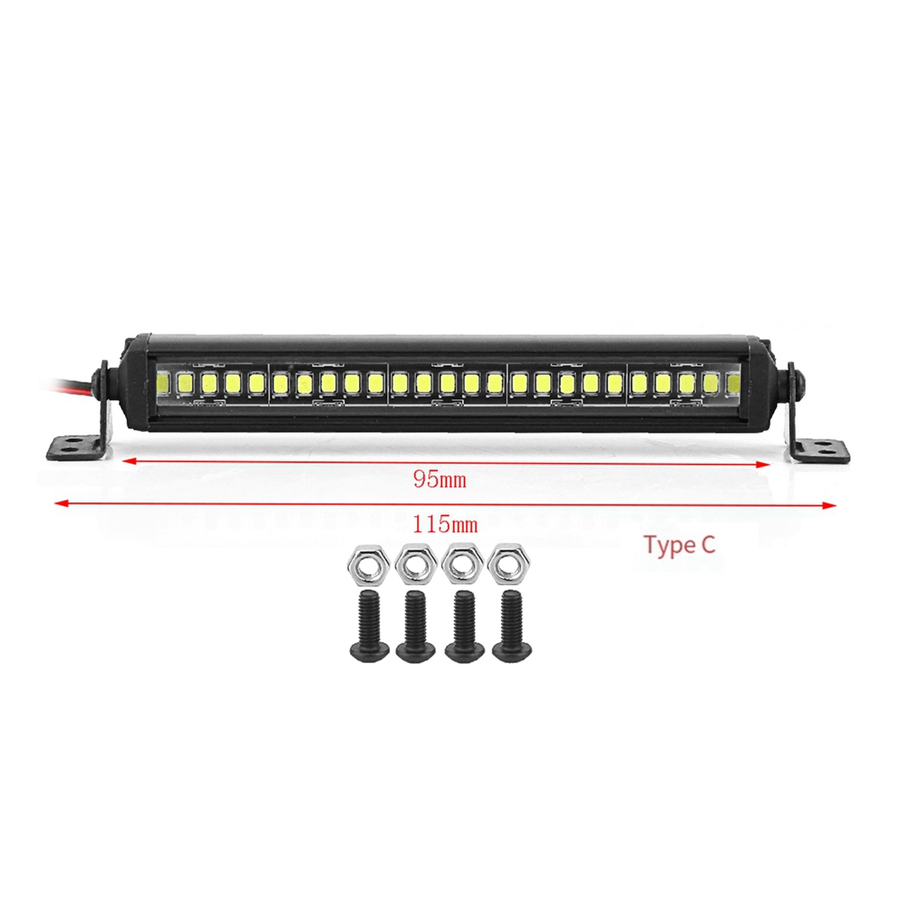 Barra Luminosa RC Auto da Tetto 24 36 LED per 1/10 RC Crawler SCX10 9008856 - Foto 3 di 13