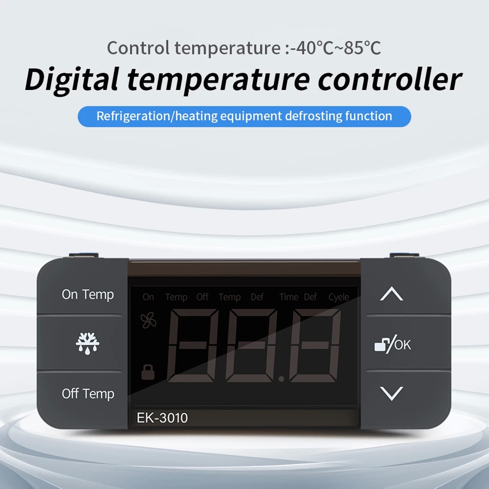 Digital Temperature Controller, 220V, Cooling and Heat Switch, Refrigerator, Kü8187