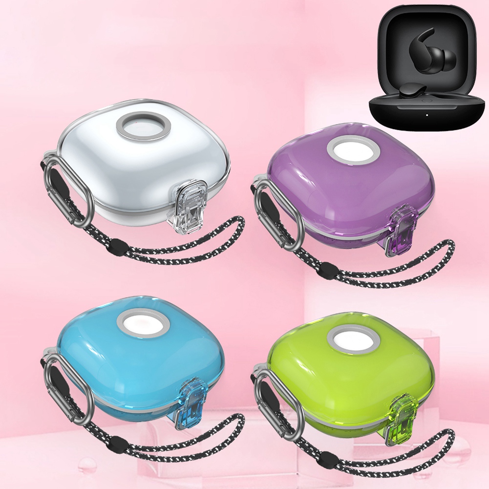 Headphone Holder Case Wireless Earphones TPU Cover with Lanyard Hook Shock4567 - Bild 8 von 37