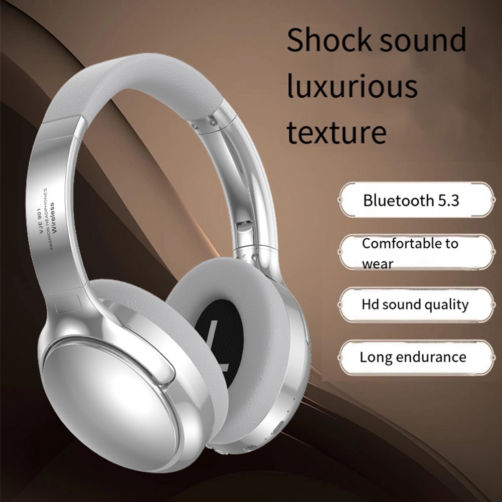 Wireless Earphones Bluetooth 5.3 Earphones 40mm Driver Fast Charging with4421 - Foto 3 di 21