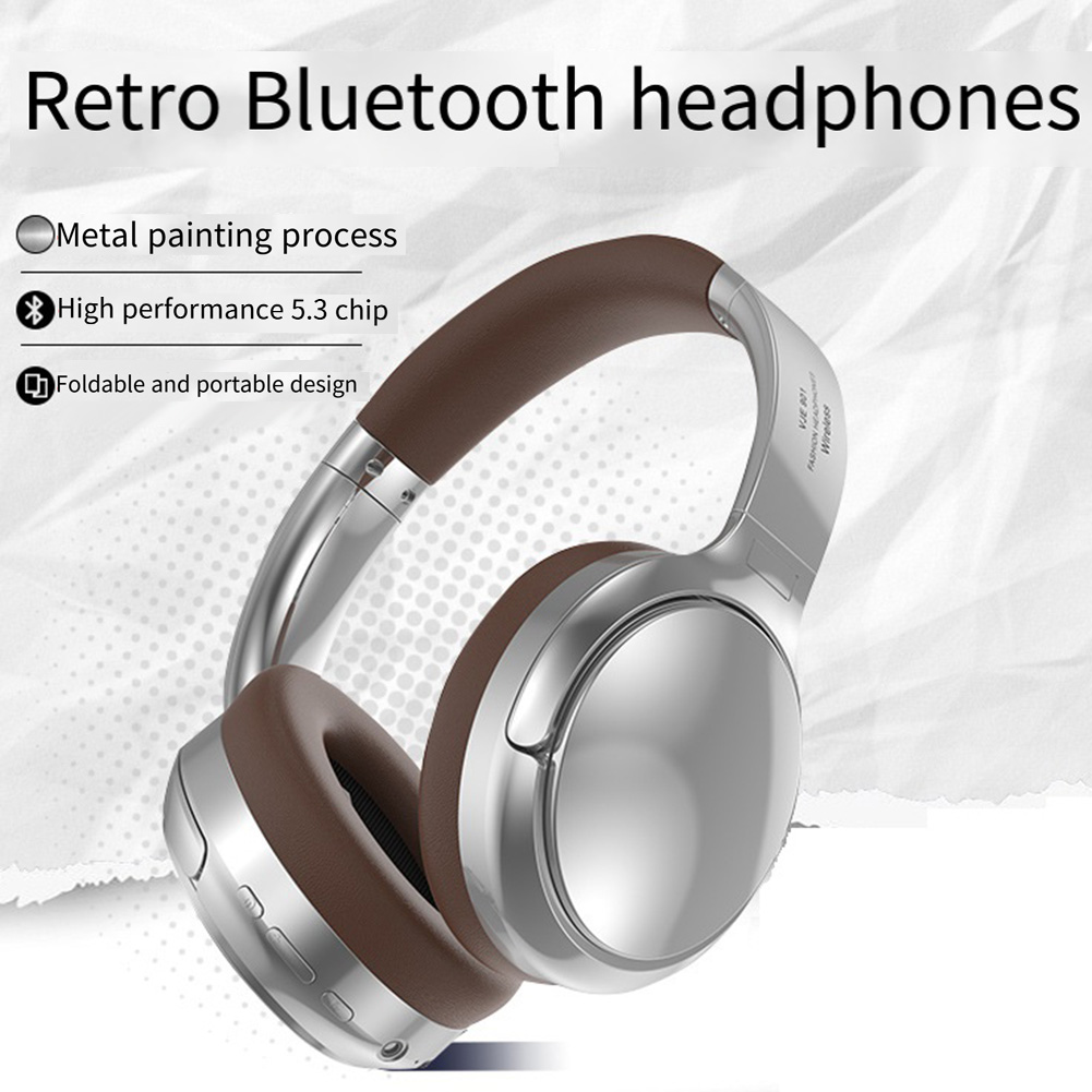 Wireless Earphones Bluetooth 5.3 Earphones 40mm Driver Fast Charging with4421 - Foto 14 di 21