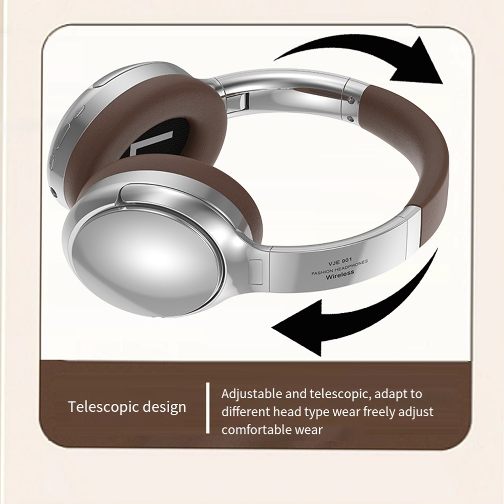 Wireless Earphones Bluetooth 5.3 Earphones 40mm Driver Fast Charging with4421 - Foto 17 di 21