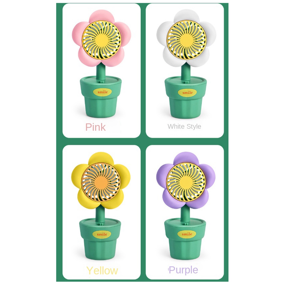 Portable USB Fan Handheld Mini Fan ABS Cute Style for Birthday Gifts Q2L95493 - Foto 19 di 21