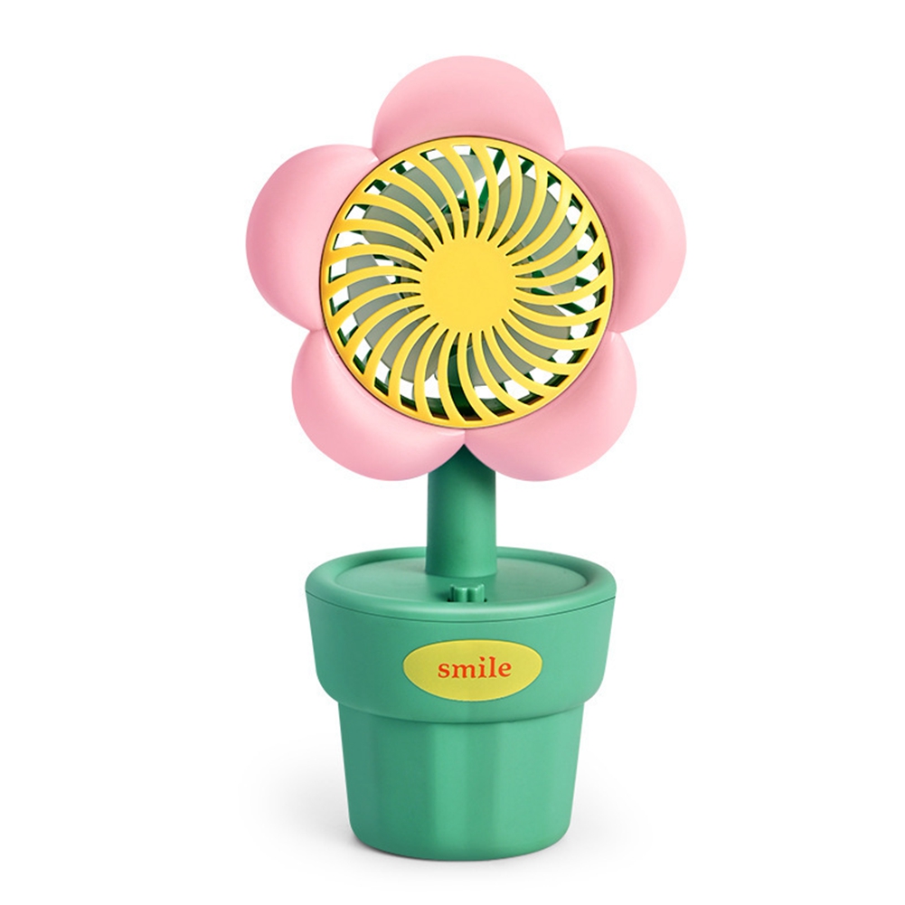 Portable USB Fan Handheld Mini Fan ABS Cute Style for Birthday Gifts Q2L95493 - Foto 12 di 21