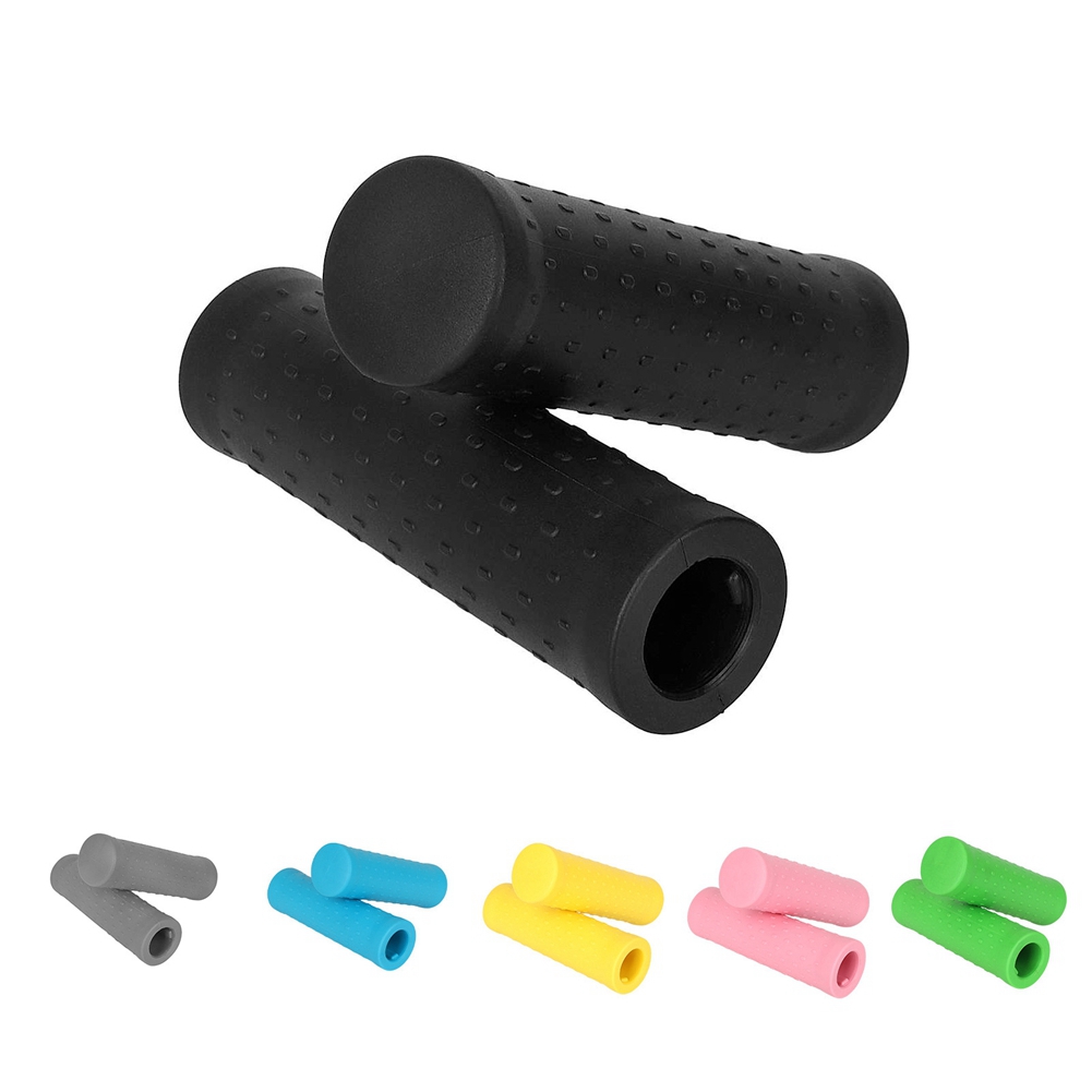 Double Rubber Handlebars, Non-Slip Ergonomic Handlebars, Comfortable7457