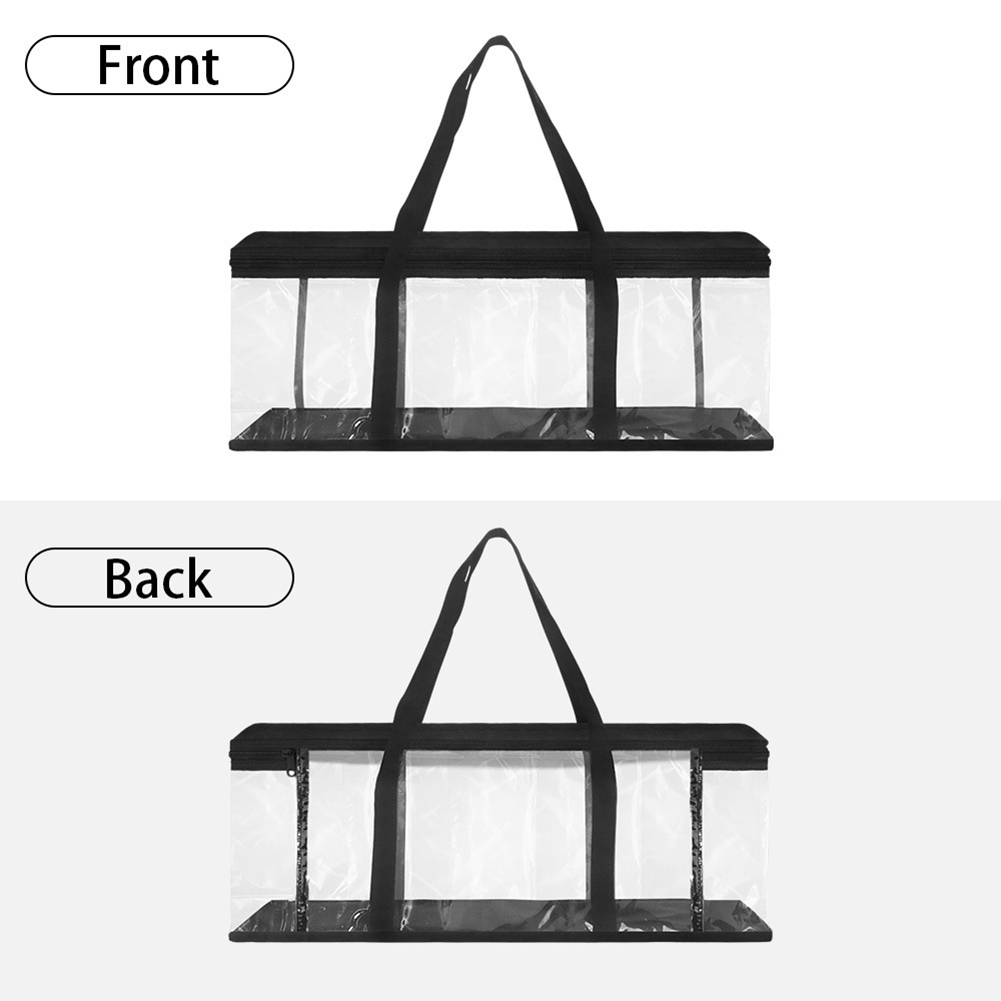 Hut-Organizer mit Tragegriffen, Transparente Hutaufbewahrung, Breite Hut-Au5423 - Produktbild 4