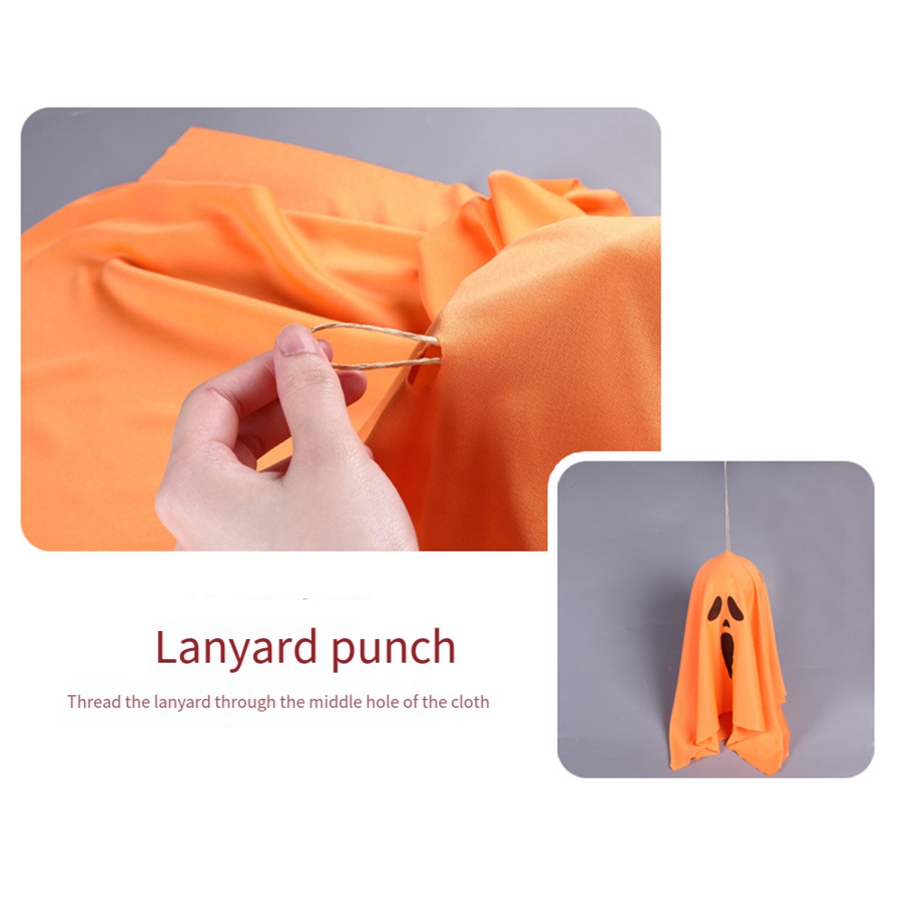 Stoff-Halloween-Dekorationslichter, Requisiten für die Außenszene, Horrorge8350 - Bild 18 von 21