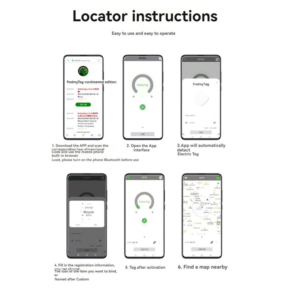 Dog Tracker Pet Tracker-Dog Tracking Collar Waterproof IP65 Works with Any3451 - Foto 5 di 21