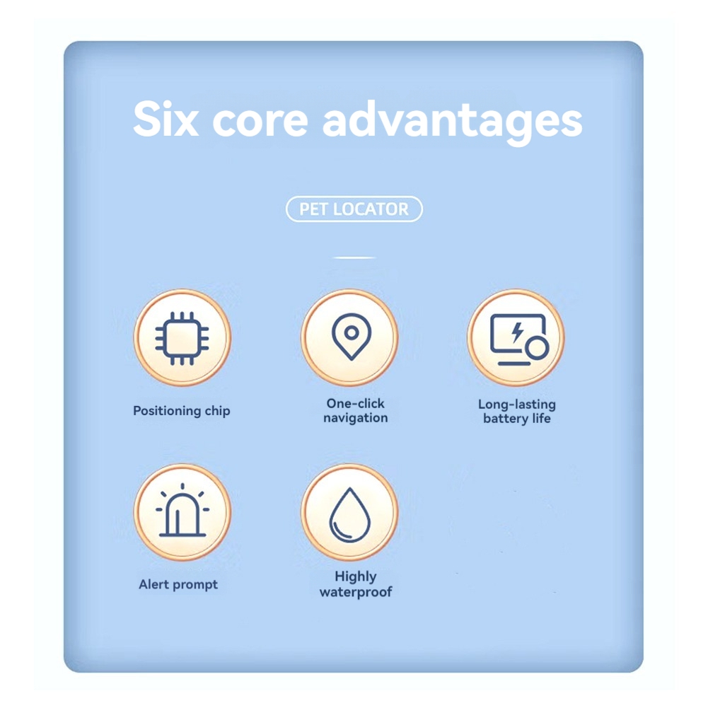 Dog Tracker Pet Tracker-Dog Tracking Collar Waterproof IP65 Works with Any3451 - Foto 11 di 21