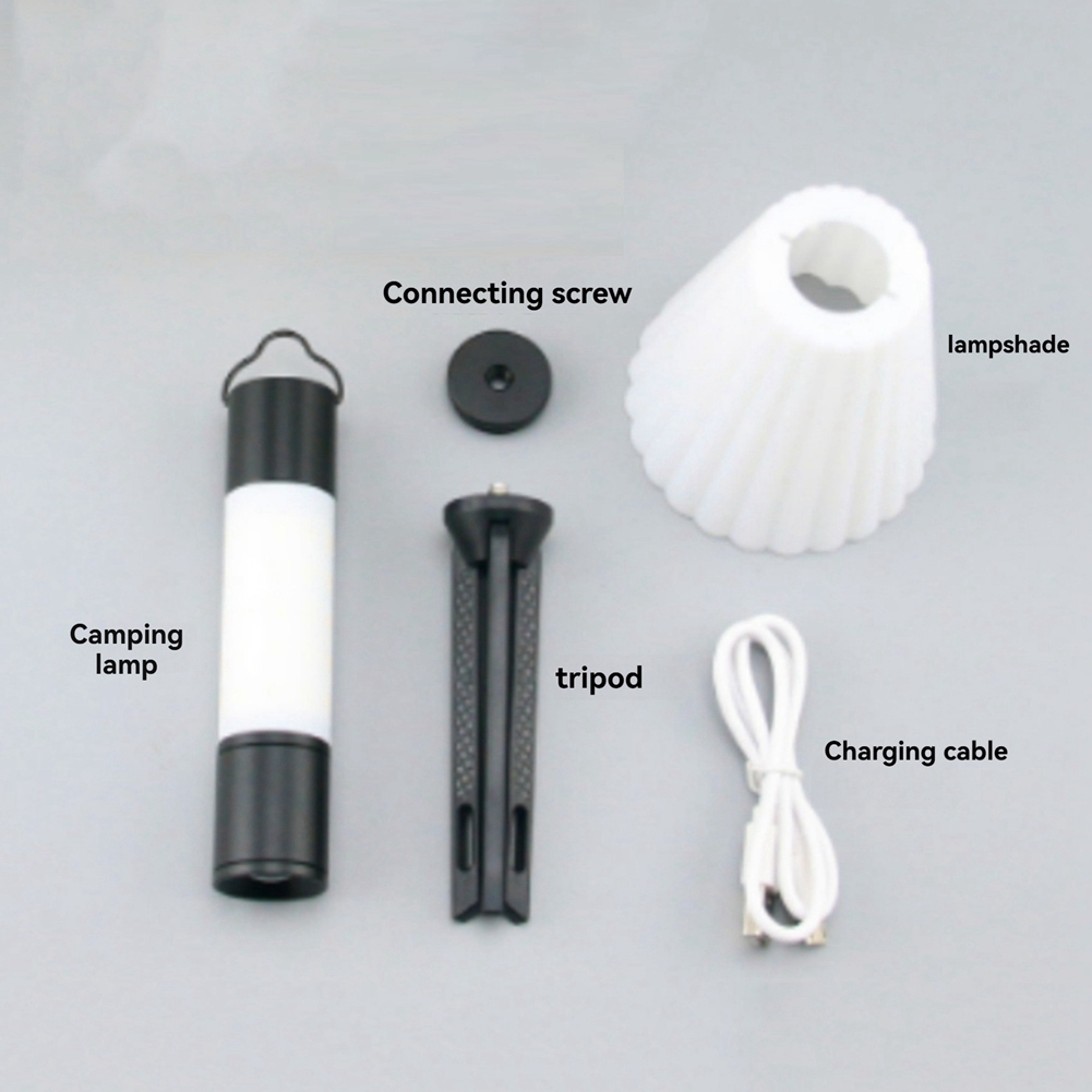 Outdoor Camping LED Telescopic Flashlight with Tripod Nuts Multifunctional1159 - Bild 7 von 13