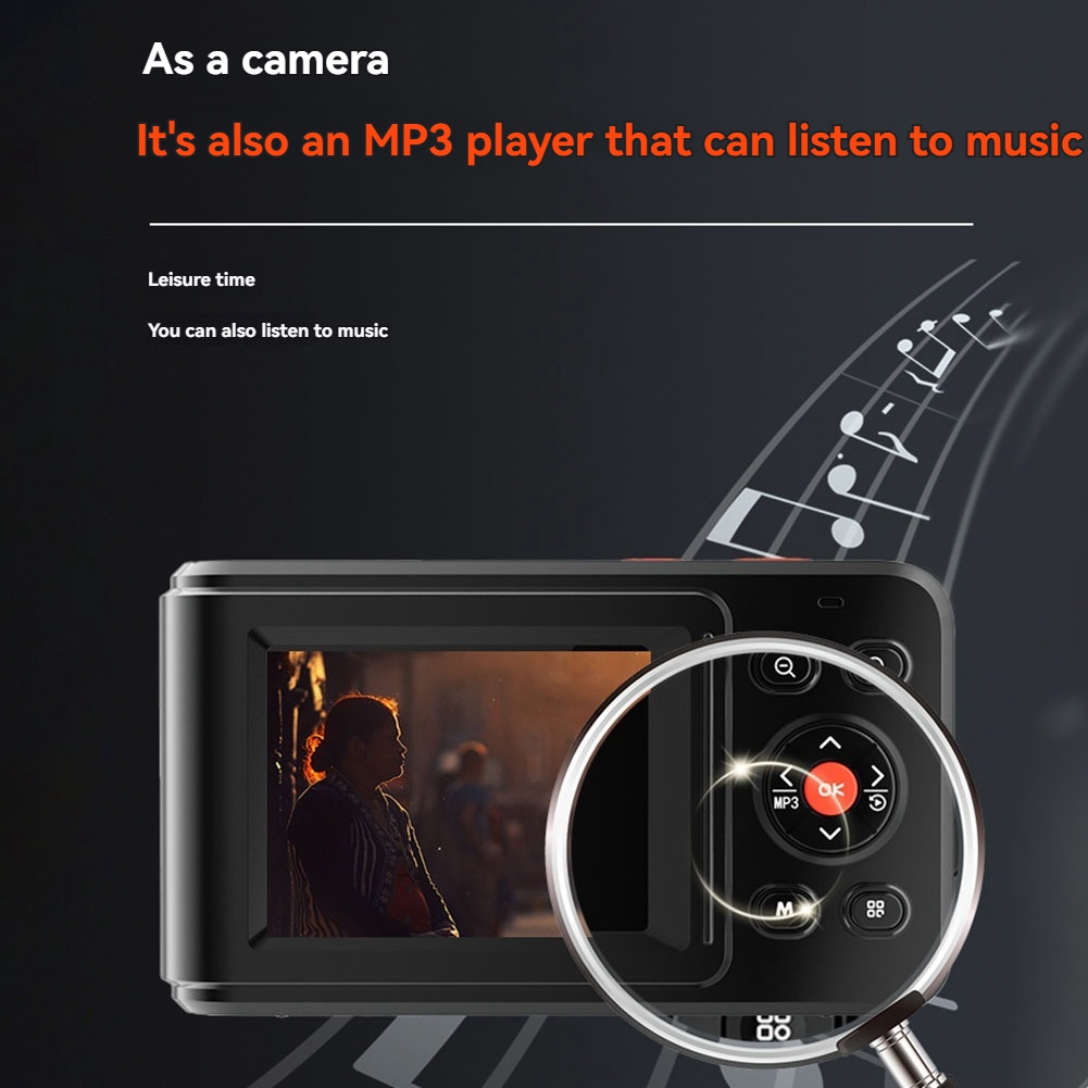 Kinder Mini Digitalkamera 2.5K HD 72MP Dual Screen High-Definition Pixel8117 - Bild 6 von 28