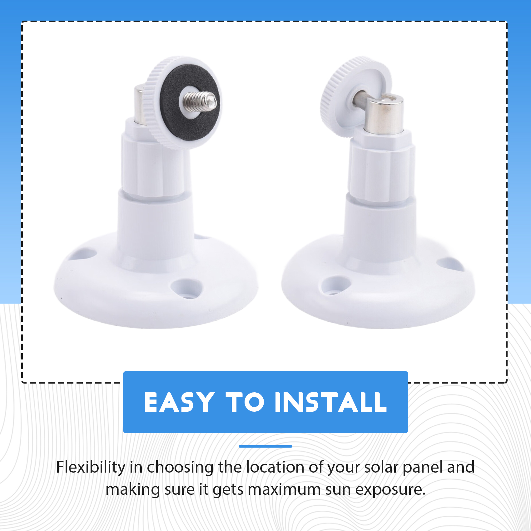 Waterproof Solar Panel Charger for Home Security Camera Solar Cells Powered2559