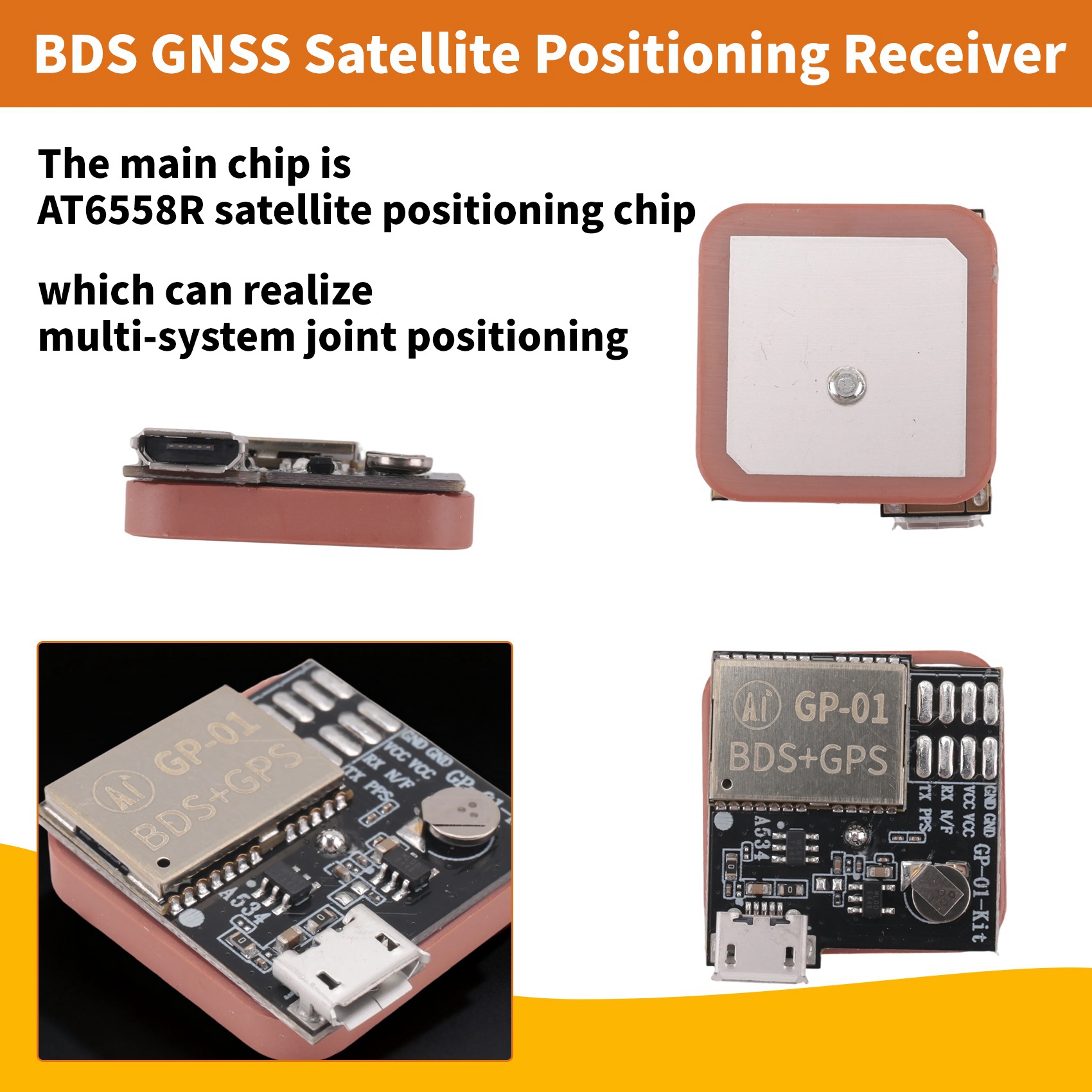 High Performance BDS GNSS Multimode Satellite Positioning Navigation 7570