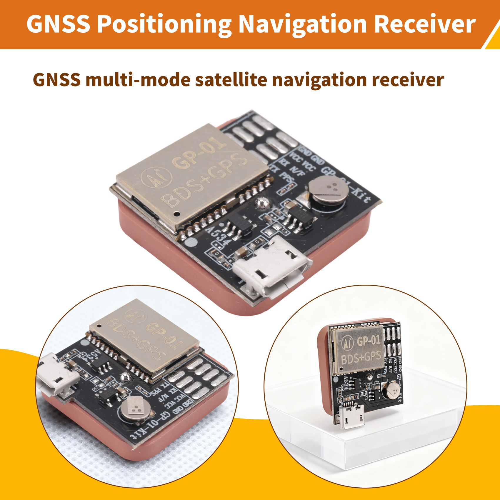 High Performance BDS GNSS Multimode Satellite Positioning Navigation 7570