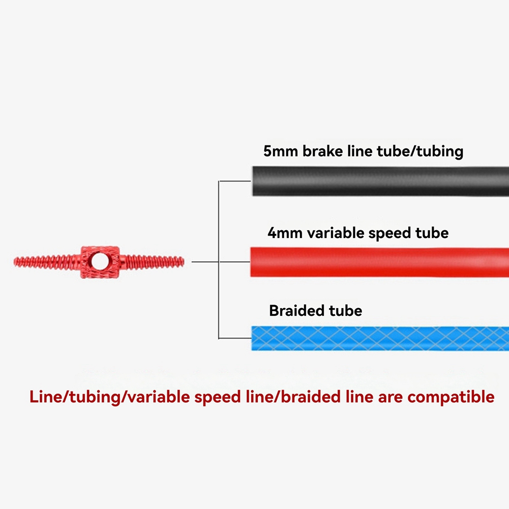 Mountainbike Bremsschlauchverbinder variable Geschwindigkeit Leitung Schlauch durch4187 - Bild 5 von 15
