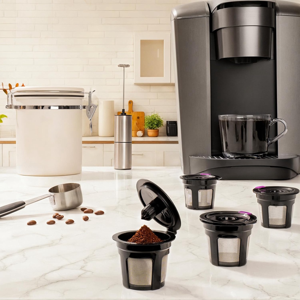 Reusable K Cups for K Mini, K Elite, K Classic, K Compact, K Latte, K2080