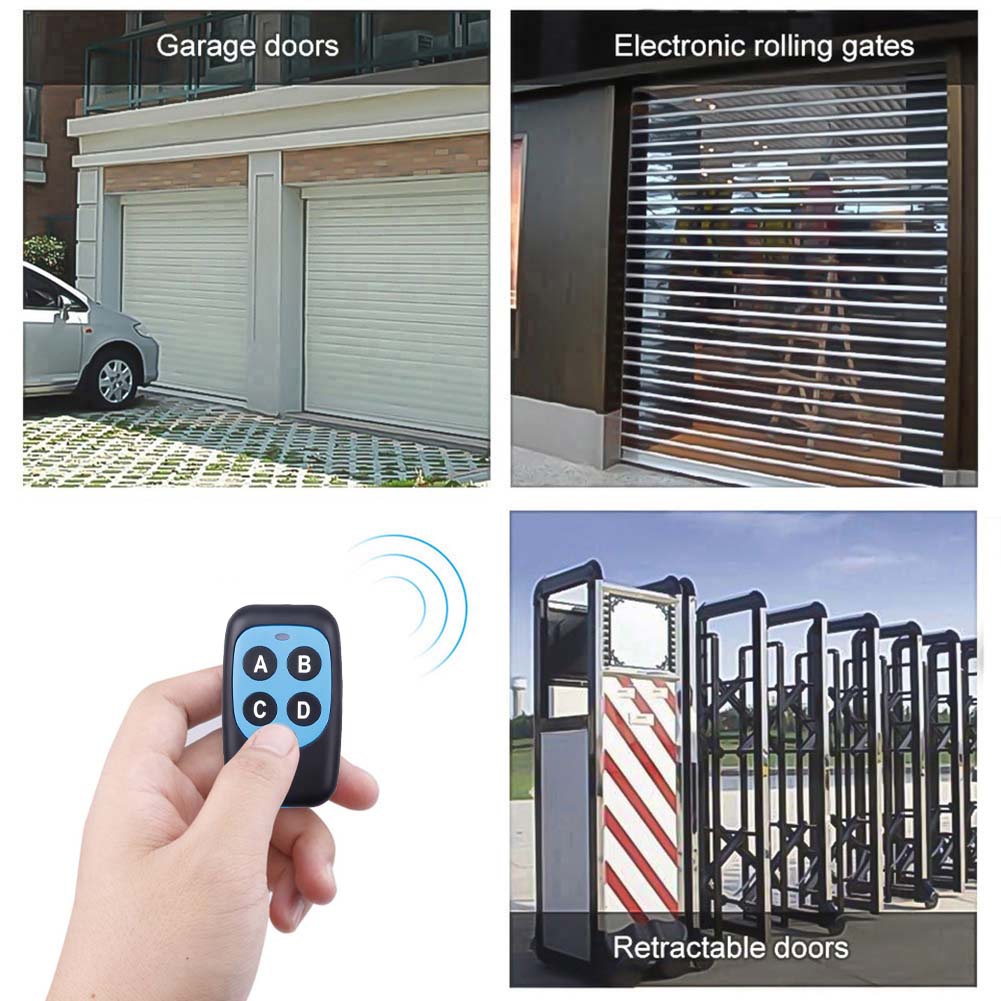 Abridor de puerta de garaje universal con control remoto multifrecuencia 250-868 MHz5071 - Imagen 3 de 22