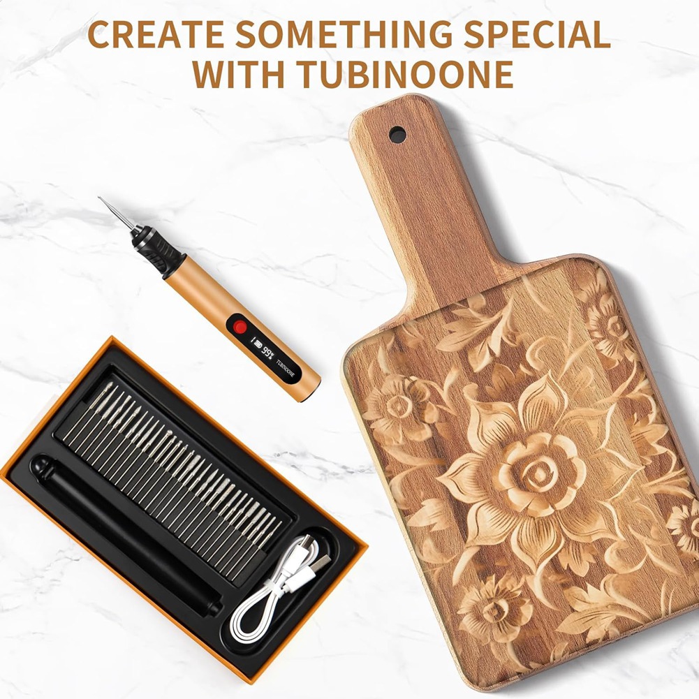 Gravierstift, für Künstler & Heimwerker - Gravieren 50+ Oberflächen - Anfänger6534 - Bild 3 von 13