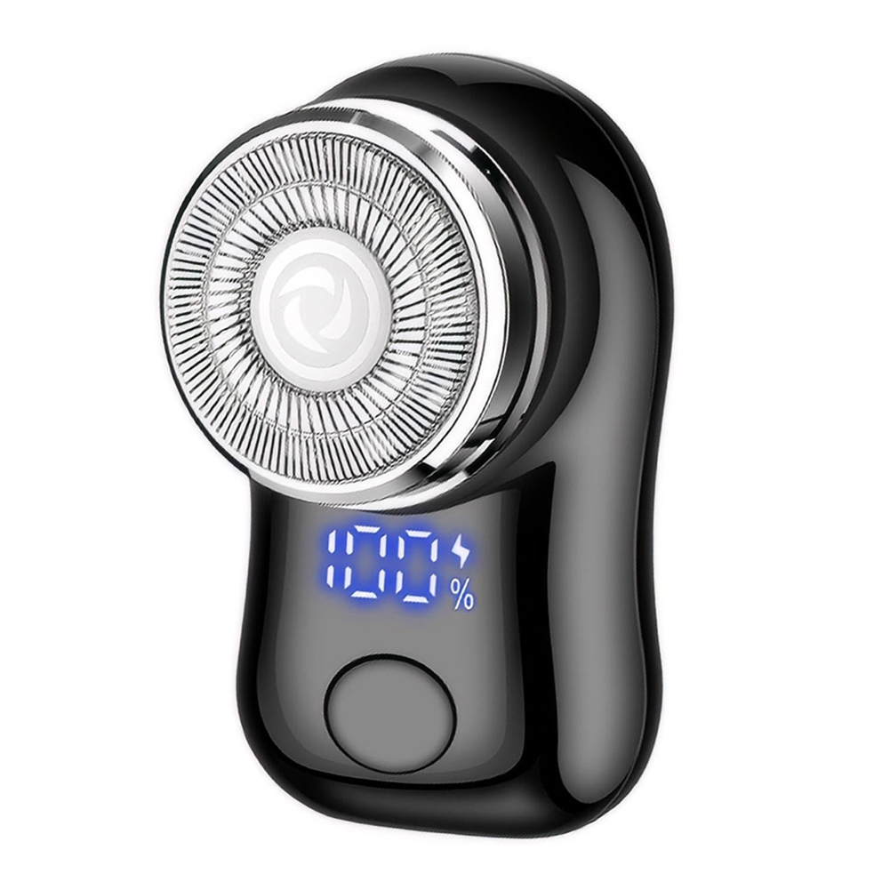 Herren Elektrischer Bartrasierer mit Digital Display, Edelstahl Spiralrasierer7688 - Bild 10 von 17