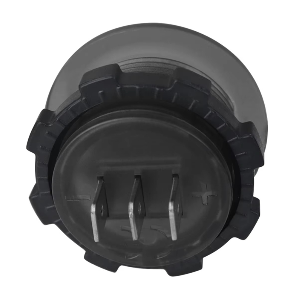12-24V Instrument Waterproof Voltage VA ThreeDigit Round LED Panel Digital3565