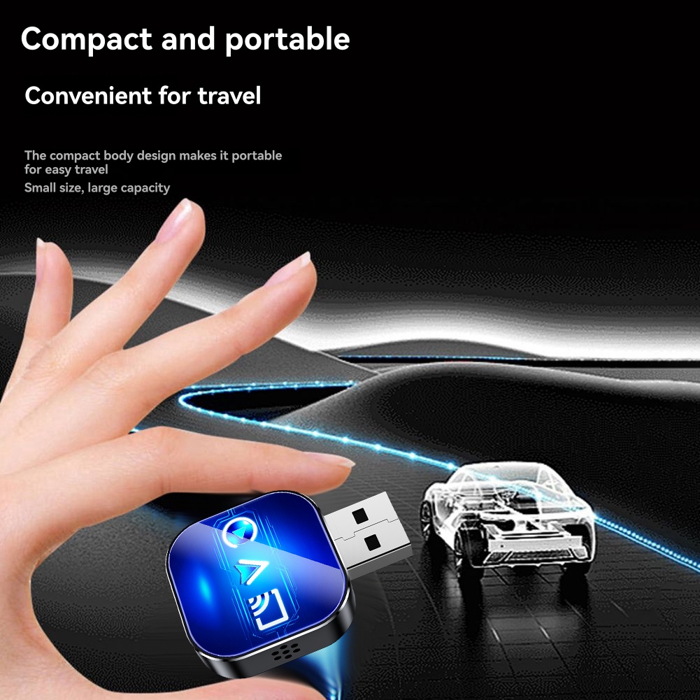 Adattatore Dongle USB Wireless Carplay Mirror Link Carplay Android Auto2941 - Foto 6 di 15