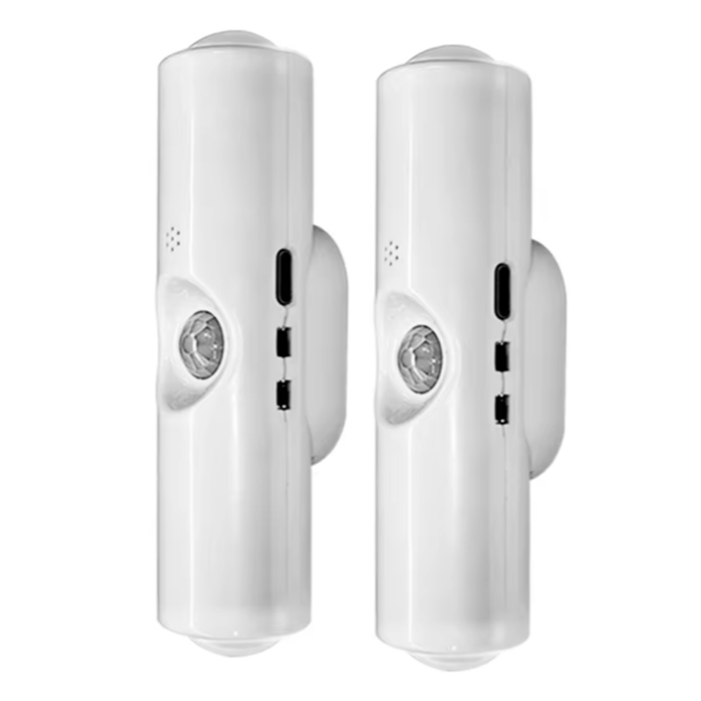2 Stück LED Schrankleuchten mit Bewegungsmelder Wiederaufladbare Ambiente Wand Lampe6446 - Bild 2 von 21