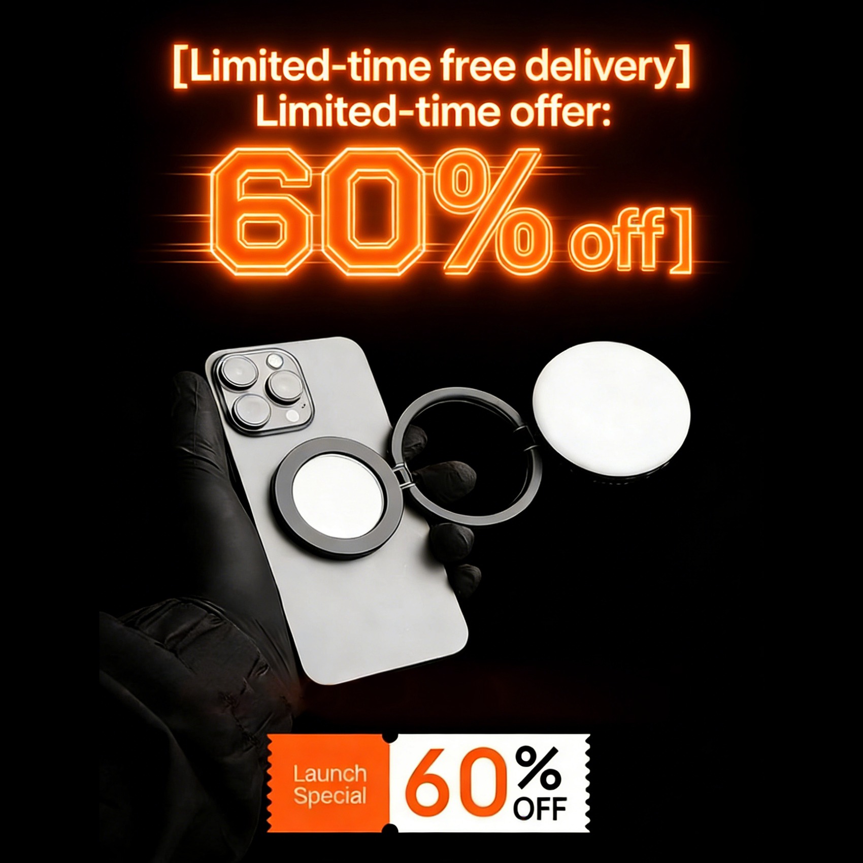 Magnetic Selfie Light L5A95979